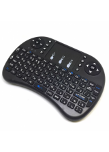 Мини клавиатура + аэромышь + пульт ТВ Mini Keyboard (Black)